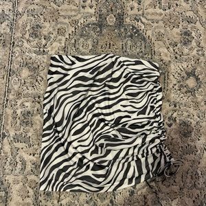 PRINCESS POLLY MINI ZEBRA SKIRT